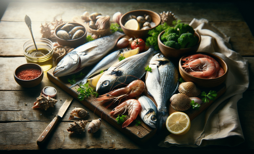 Receita de “Peixes e frutos do mar”